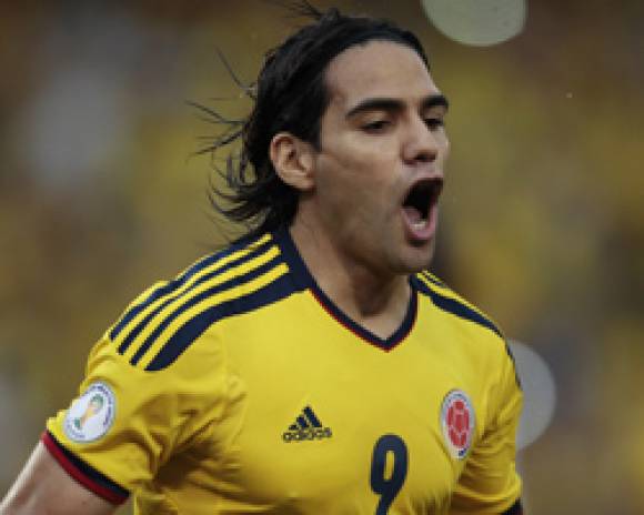 Falcao llega al país Falcao llega al país