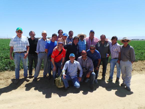 Extensa gira técnica de los “semilleros” por California Extensa gira técnica de los “semilleros” por California