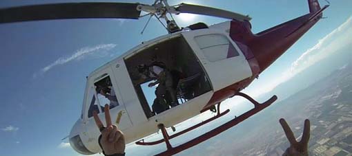 Cayó el helicóptero de un privado en el aeroclub: sólo daños leves Cayó el helicóptero de un privado en el aeroclub: sólo daños leves