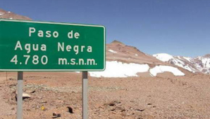 Quieren cerrar el paso de Agua Negra el 20 de mayo Quieren cerrar el paso de Agua Negra el 20 de mayo