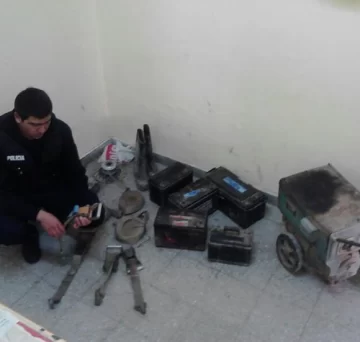 Recuperan parte de un botín Recuperan parte de un botín