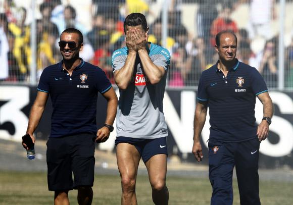 Cristiano Ronaldo encendió la alarma Cristiano Ronaldo encendió la alarma