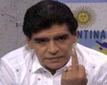 Maradona, duro en su respuesta a Grondona Maradona, duro en su respuesta a Grondona