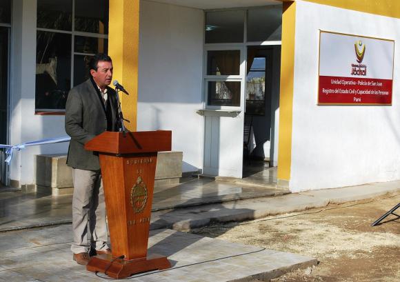En Jáchal inauguraron un multiespacio para vecinos En Jáchal inauguraron un multiespacio para vecinos