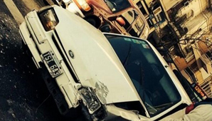 Se accidentó Pity Álvarez: “Choqué contra un elefante” Se accidentó Pity Álvarez: “Choqué contra un elefante”