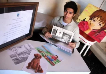 El Sarmientito lo logró: se graduó como maestro El Sarmientito lo logró: se graduó como maestro