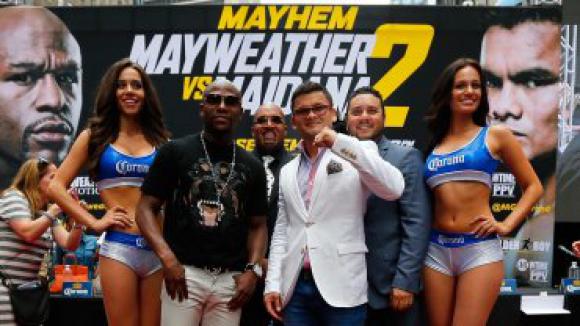 Mayweather: “Lo que le pasó a Argentina le pasará a Maidana” Mayweather: “Lo que le pasó a Argentina le pasará a Maidana”