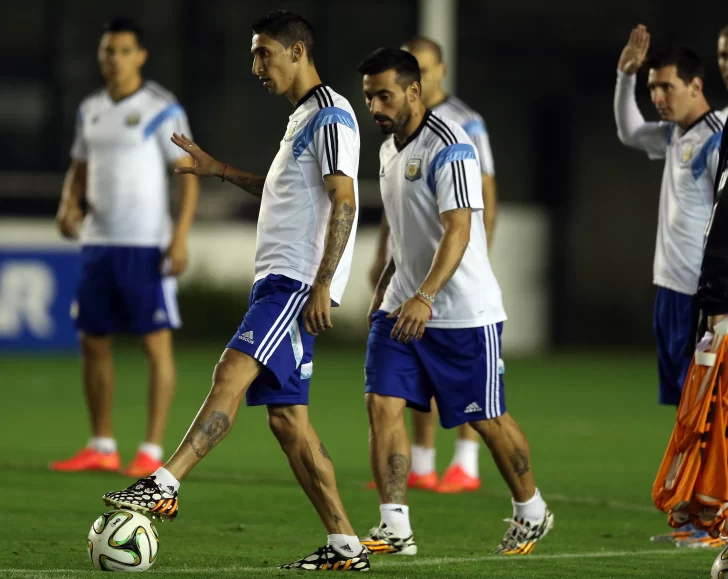 Di María jugó para los titulares Di María jugó para los titulares