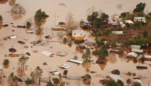 El Litoral, bajo el agua El Litoral, bajo el agua