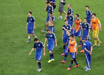 Duro golpe a la ilusión argentina Duro golpe a la ilusión argentina