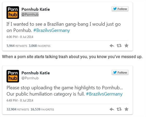 Brasil-Alemania no es un video porno Brasil-Alemania no es un video porno