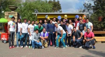 Los Pumas, como niños en Pretoria Los Pumas, como niños en Pretoria