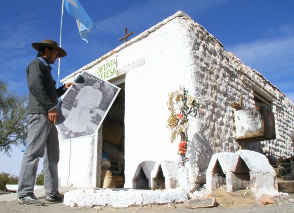 Una foto, la única imagen de Teresa Una foto, la única imagen de Teresa
