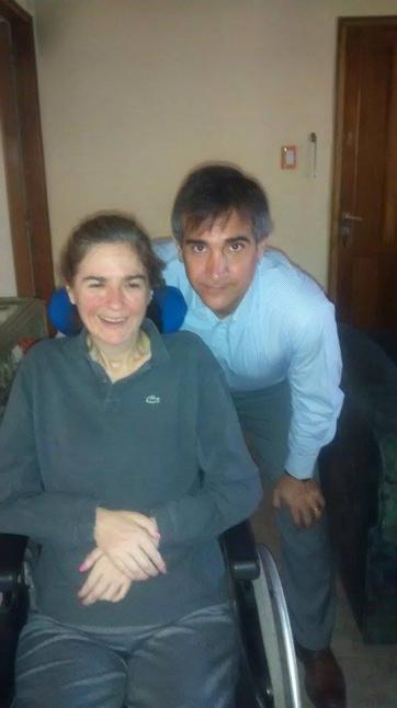 La conmovedora historia de una sanjuanina con ELA, la enfermedad de la que habla el mundo La conmovedora historia de una sanjuanina con ELA, la enfermedad de la que habla el mundo