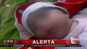 Murió Abigaíl, la beba maltratada por sus padres en Río Gallegos Murió Abigaíl, la beba maltratada por sus padres en Río Gallegos