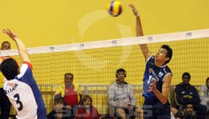 Bruno Lima la rompió y le dio una victoria a los juveniles del vóley Bruno Lima la rompió y le dio una victoria a los juveniles del vóley