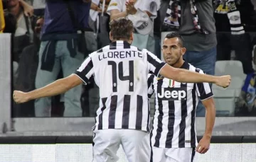 Tevez anotó para el triunfo Tevez anotó para el triunfo