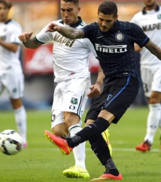 Triplete de Icardi en Inter Triplete de Icardi en Inter