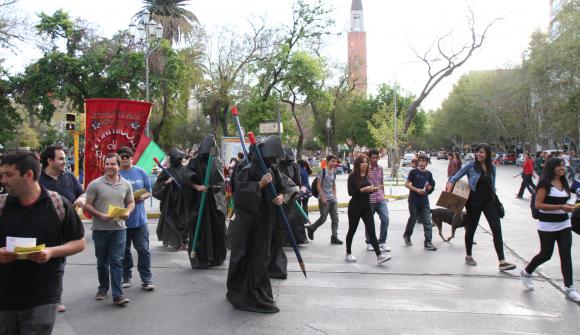 Una caminata con la muerte que causó temor y asombro Una caminata con la muerte que causó temor y asombro