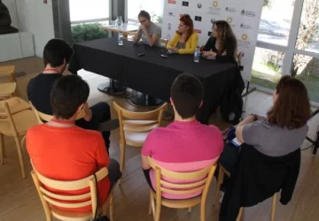 Alejandra Darín dio una charla para los actores Alejandra Darín dio una charla para los actores