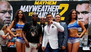 Mayweather: “Que la gente espere sangre, sudor y lágrimas” Mayweather: “Que la gente espere sangre, sudor y lágrimas”