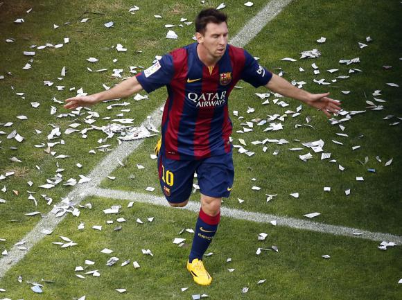 Messi y Neymar le dieron el triunfo al Barcelona, que sigue puntero Messi y Neymar le dieron el triunfo al Barcelona, que sigue puntero