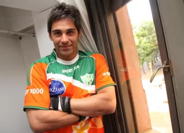 El arquero y goleador de Puyuta El arquero y goleador de Puyuta