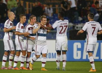 Paliza del Bayern a Roma Paliza del Bayern a Roma