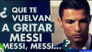 La furia de Cristiano La furia de Cristiano