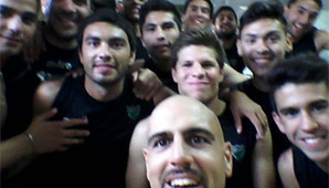 Pese a los malos resultados, en San Martín no pierden el buen humor Pese a los malos resultados, en San Martín no pierden el buen humor