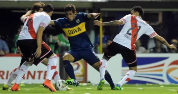 Boca empató con River en la ida y la serie quedó abierta Boca empató con River en la ida y la serie quedó abierta