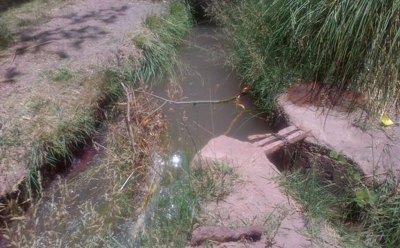 Una pequeña salió al fondo de su casa y murió en una acequia Una pequeña salió al fondo de su casa y murió en una acequia