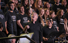 Imponente canto a la paz Imponente canto a la paz