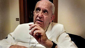 Francisco: “Dios me da una sana dosis de inconsciencia” Francisco: “Dios me da una sana dosis de inconsciencia”