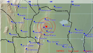 Un temblor sacudió la siesta cordobesa Un temblor sacudió la siesta cordobesa