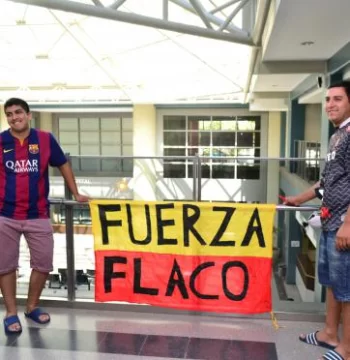 Los amigos que hicieron el aguante por cábala Los amigos que hicieron el aguante por cábala