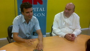 Gioja se paró y en dos días podría regresar a su casa Gioja se paró y en dos días podría regresar a su casa