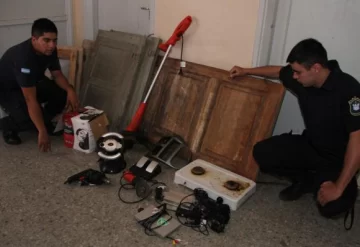 Secuestran cosas robadas Secuestran cosas robadas