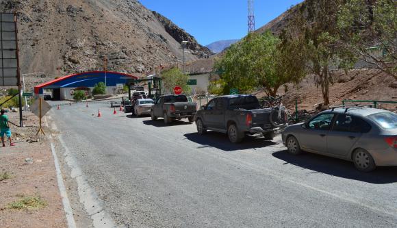 Paso de Agua Negra: casi el 50% más de autos chilenos Paso de Agua Negra: casi el 50% más de autos chilenos