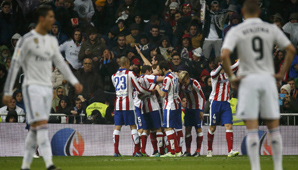 El Atlético de Simeone se hizo fuerte y eliminó al Real Madrid El Atlético de Simeone se hizo fuerte y eliminó al Real Madrid