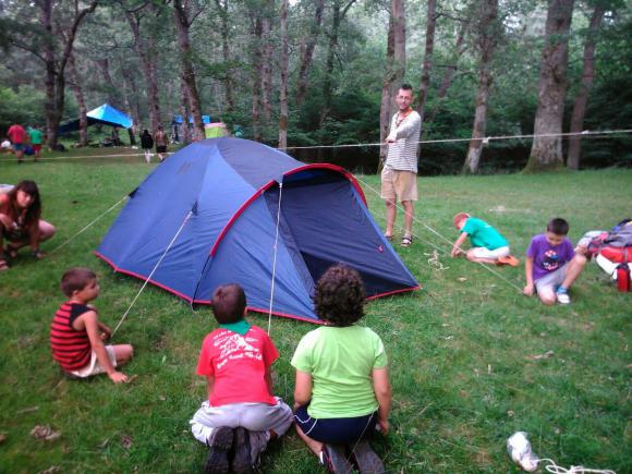 Acampar, un sueño cumplido Acampar, un sueño cumplido