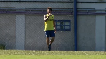 Osvaldo tuvo su primera práctica en Boca y luego firmó contrato Osvaldo tuvo su primera práctica en Boca y luego firmó contrato