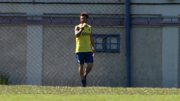 Osvaldo tuvo su primera práctica en Boca y luego firmó contrato Osvaldo tuvo su primera práctica en Boca y luego firmó contrato