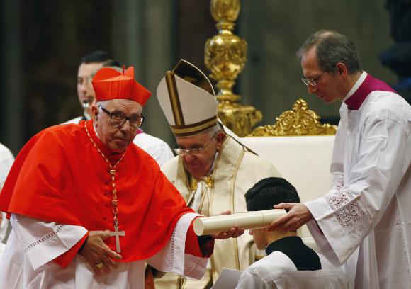 El Papa nombró 20 cardenales El Papa nombró 20 cardenales