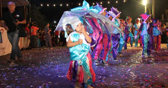 Los chicos que fueron las grandes estrellas del corso Los chicos que fueron las grandes estrellas del corso