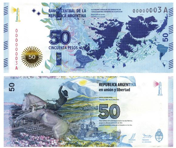 Está por salir el billete de 50 sin la cara de Sarmiento Está por salir el billete de 50 sin la cara de Sarmiento