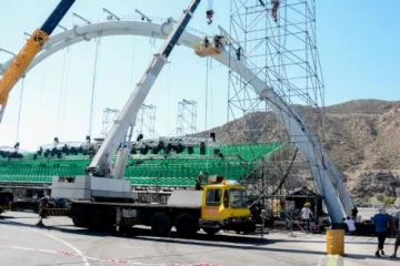 La obra del espectáculo final tiene 95% de avance La obra del espectáculo final tiene 95% de avance