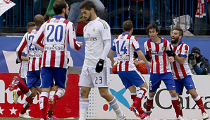 El Atlético se llevó el derby de Madrid con una aplastante goleada El Atlético se llevó el derby de Madrid con una aplastante goleada