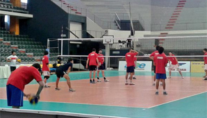 Los equipos reconocieron y entrenaron en el Aldo Cantoni Los equipos reconocieron y entrenaron en el Aldo Cantoni