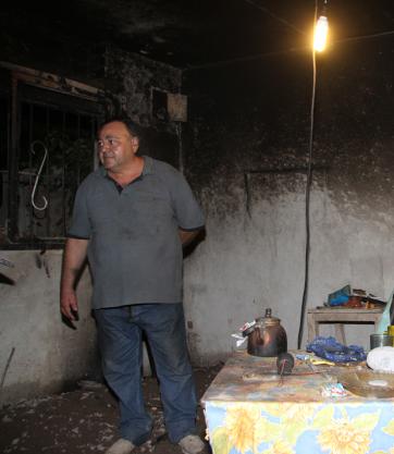 Dramático incendio en Chimbas Dramático incendio en Chimbas